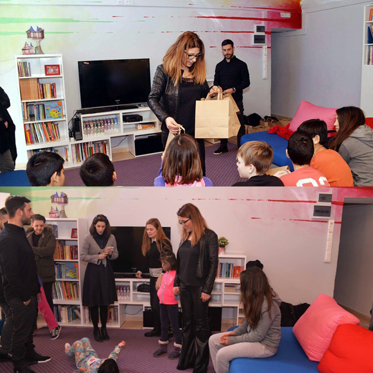 The Colour Day Festival at “The smile of the child” with Elena Paparizou